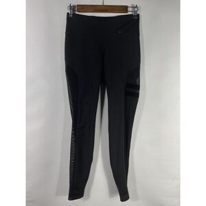 Stronger Sweden Women's M/L Black Stretchy Comfort Leggings‎